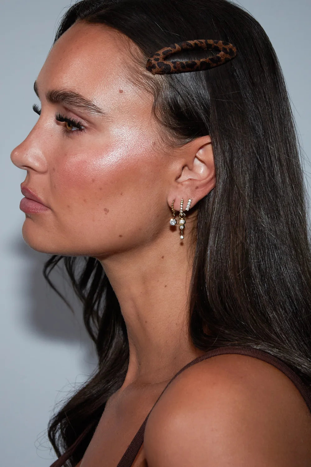 THE CRYSTAL MUSE EARRING STACK SET