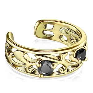 ENCHANTED JEWELLED FILIGREE EAR CUFF - NON PIERCING