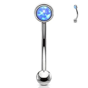 MINI OPAL CURBED BARBELL - 6MM