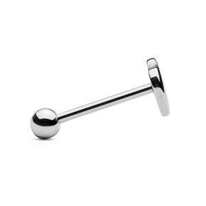 LOVE HEART TONGUE BAR - 16MM