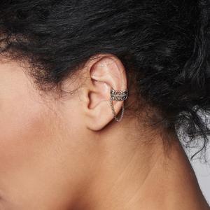 CHAIN CHARM EAR CUFF - NON PIERCING