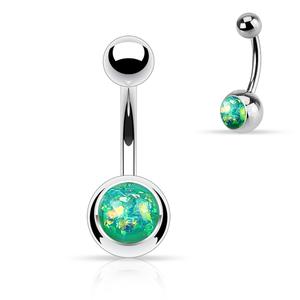 OPAL BELLY BARBELL - 10MM