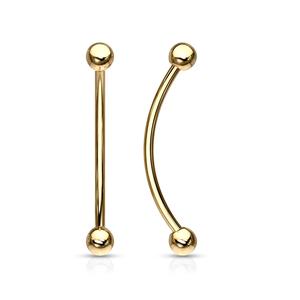 PLAIN CURVED BARBELL