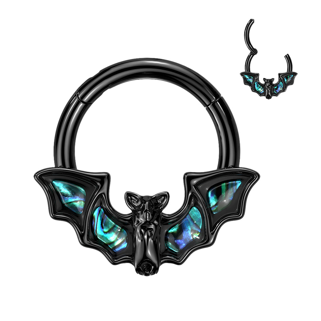 ABALONE BAT SEGMENT HOOP - 8MM