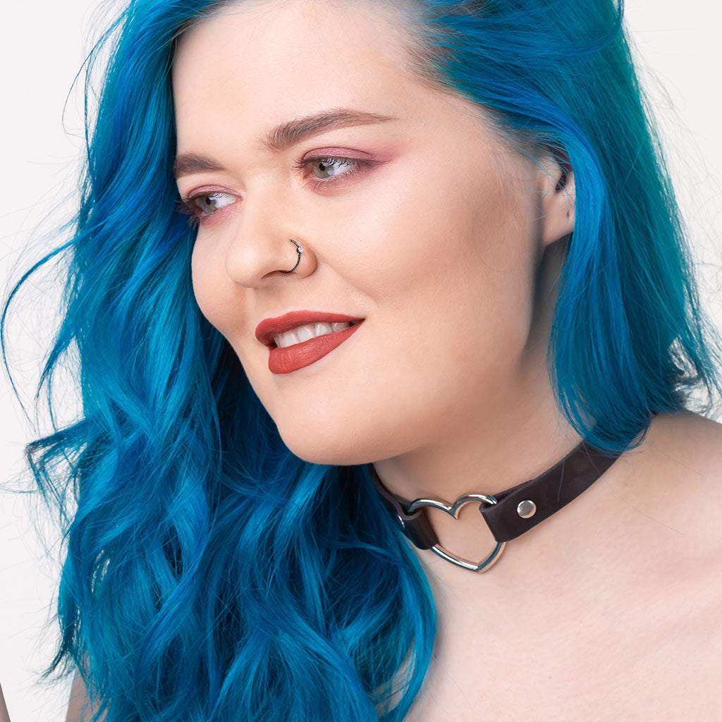 DAINTY BRAIDED MICRO CRYSTAL NOSE RING - 8MM