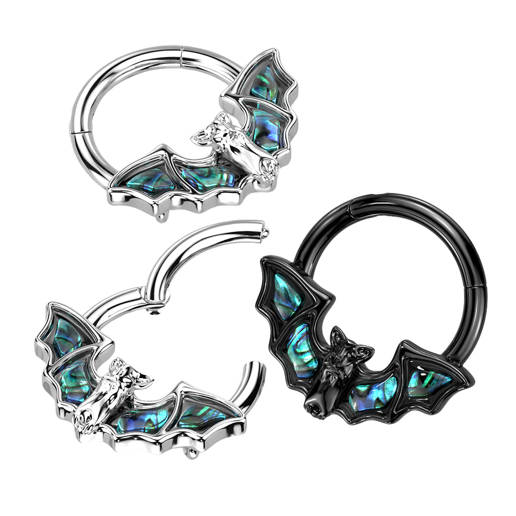 ABALONE BAT SEGMENT HOOP - 8MM