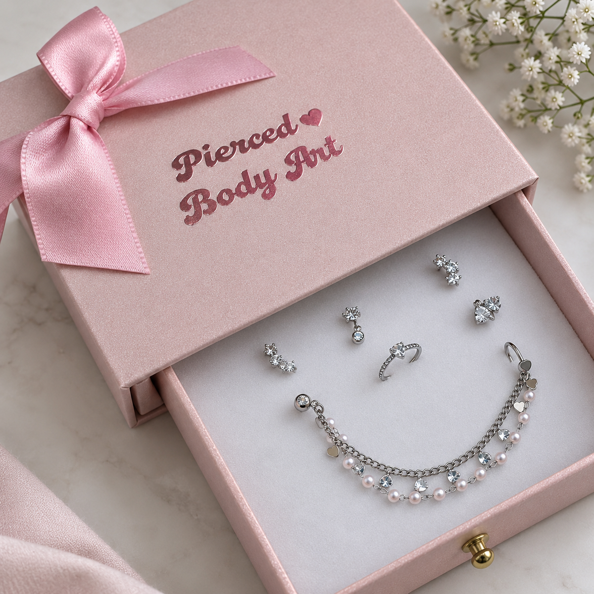 PIERCED BODY ART GIFT BOX
