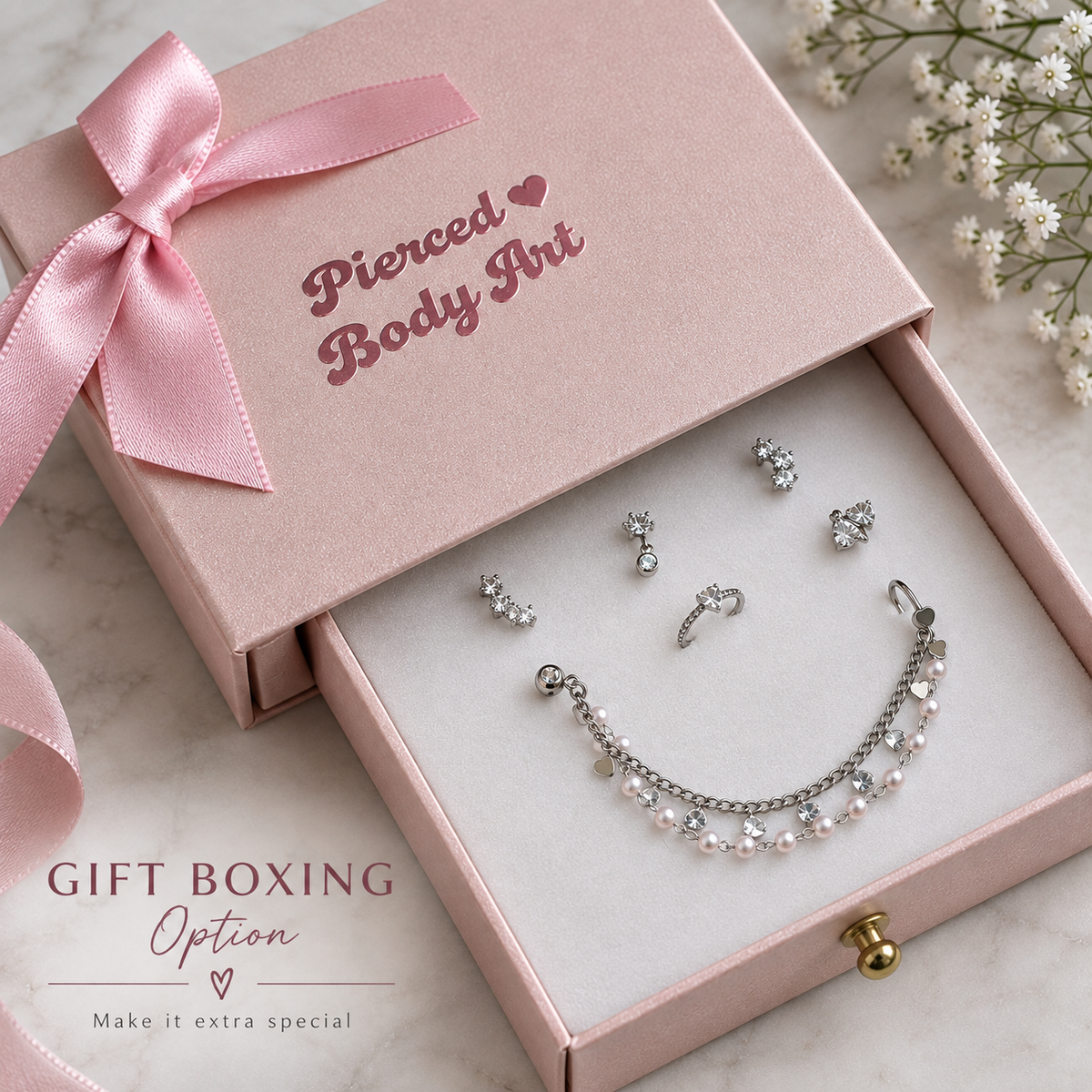 PIERCED BODY ART GIFT BOX