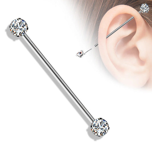 CRYSTAL JEWELLED INDUSTRIAL  BAR