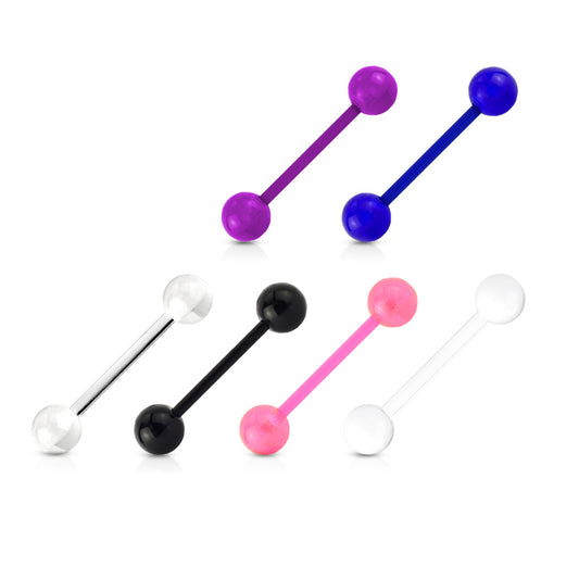 MULTPACK OF 6 BIOFLEX UV REFLECTIVE TONGUE BARS - 16MM