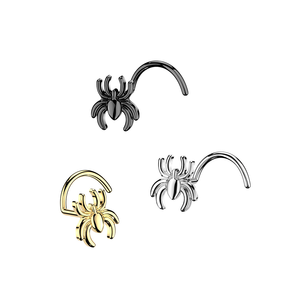 SPIDER TOP SCREW NOSE STUD - 20 GAUGE -6MM