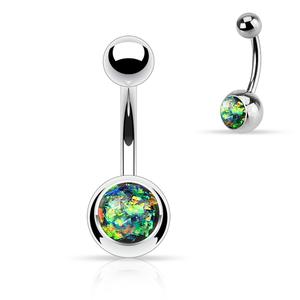 OPAL BELLY BARBELL - 10MM