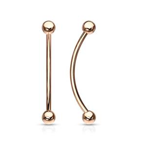 PLAIN CURVED BARBELL