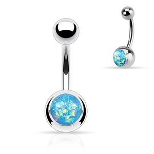 OPAL BELLY BARBELL - 10MM