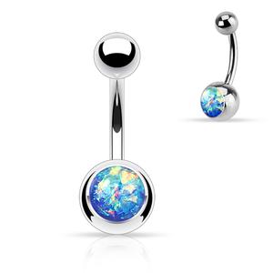 OPAL BELLY BARBELL - 10MM