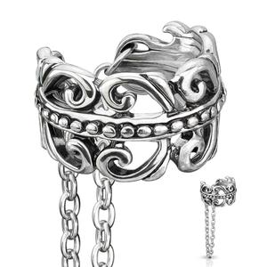 CHAIN CHARM EAR CUFF - NON PIERCING