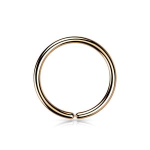 DAINTY SEAMLESS BENDABLE HOOP - 22 GAUGE